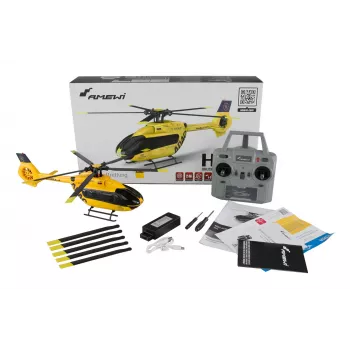 Amewi kopter ADAC H145 harjadeta 6-kanaliline 6G RTF, lennuvalmis 6-kanaliline mudel