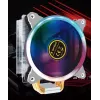 Õhkjahuti Gembird CPU-HURACAN-ARGB-X130 12 cm must valge