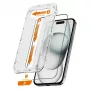 Karastatud klaas iPhone 15 (2 tk) EasyShiel