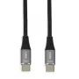 iBOX IKUTC USB-C kaabel 60W 2m Must