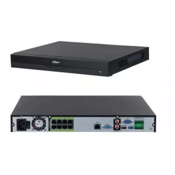 Dahua Technology WizSense DHI-NVR5208-8P-EI võrgusalvesti 1U must