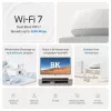 TP-Link Deco BE22 Kaheribaline (2,4 GHz / 5 GHz) Wi-Fi 7 (802.11be) Valge 2 sisemist