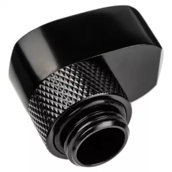 Liitmik Alphacool 17601 — messingist arvuti jahutussüsteemi liitmik, must, 1 tk