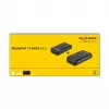 DELOCK DisplayPort 1.4 lüliti 2 x 2 DisplayPort sisse 1 x 2 DisplayPort välja 8K