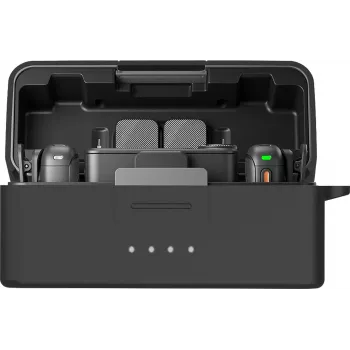 PULUZ Silikoonist laadimiskarbi kaitsekate DJI Mic 3 jaoks (must)