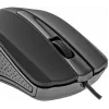 USB-juhtmega hiir, 3 nuppu, kummeeritud pind, 1000DPI