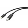 Renkforce RF-5720420 USB-kaabel 2 m USB 2.0 USB-C USB-B Must (RF-5720420)