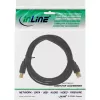 Microconnect USBAB5G USB-kaabel USB 2.0 5 m USB A USB B Must