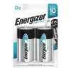 Energizer D Alkaline Max Plus patareid, 2 Pack