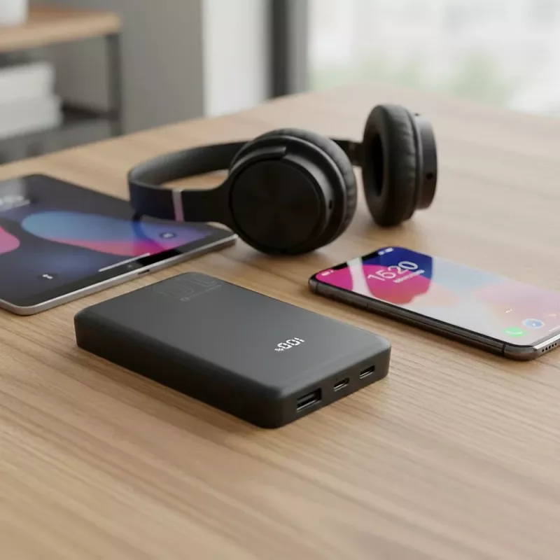 Kaasaskantav akupank everActive EB-11QB 10 000 mAh, 2× USB-C 20W (QC4.0)
