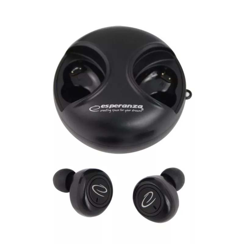 Esperanza EH228K kõrvaklapid/peakomplekt juhtmevaba kõrvasisene kõned/muusika Micro-USB Bluetooth must