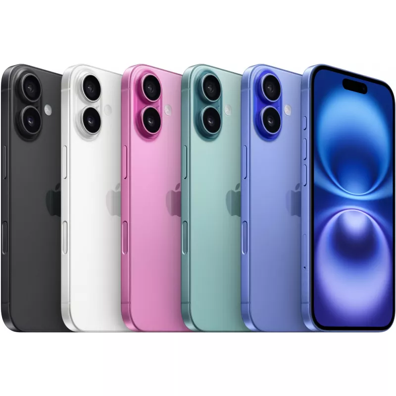 Apple iPhone 16 Plus - 5G nutitelefon - Dual-SIM / sisemälu 128 GB