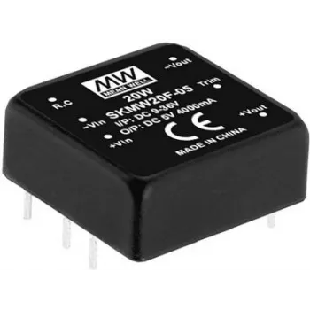 Toiteadapter MEAN WELL SKMW20G-05 20W Sisend 18-75V Väljund 5V