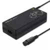 Akulaadija QOLTEC laadija e-rattale 36V 42V 2A 3P GX16