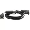 VM SERIES USB Y KAABEL – USB/USB1 PORT USB TÜÜPI A PISTIKULE 6 JALGA (1,8 m) HOST JA USB TÜÜPI A PESA 0,5 JALGA (0,15 m) KLIENT