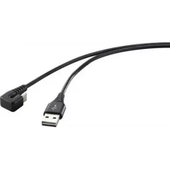 Renkforce USB 2.0, Telefon (analoog) ühenduskaabel [1x USB 2.0 pistik A - 1x USB 2.0 pistik C] 1,00 m Must (RF-4609276)