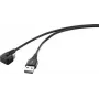 Renkforce USB 2.0, Telefon (analoog) ühenduskaabel [1x USB 2.0 pistik A - 1x USB 2.0 pistik C] 1,00 m Must (RF-4609276)