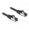 Võrgukaabel DeLOCK 80572 RJ-45 Cat8.1 2 m Must