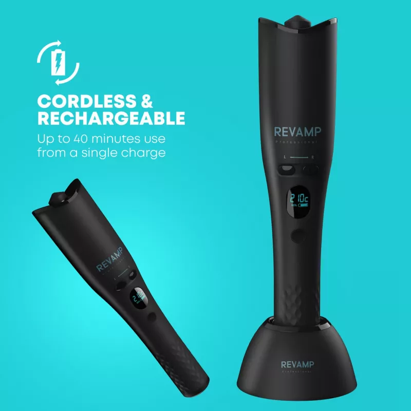 Revamp CL-2750-EU2 iGEN Cordless Progloss Hollywood Curl automaatne pöörlev lokirull