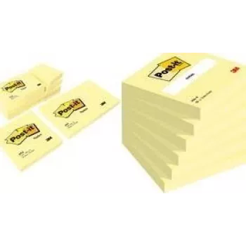 Post-It Notes kollane 6 pack self-adhesive label Square 76x76mm 3M