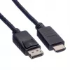 Kaabel ROLINE 11445780 1 m DisplayPort–HDMI must