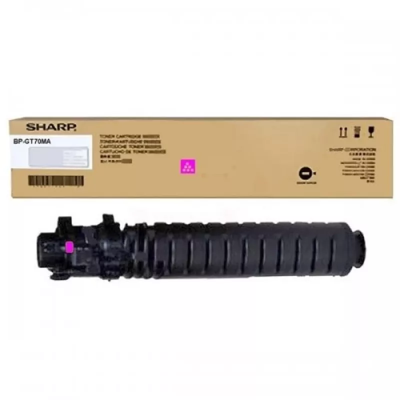 Sharp BPGT70MA toonerikassett 1 tk Originaal magenta