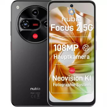 Nutitelefon Nubia Focus 2 5G 6,7-tolline 8 GB 256 GB Must
