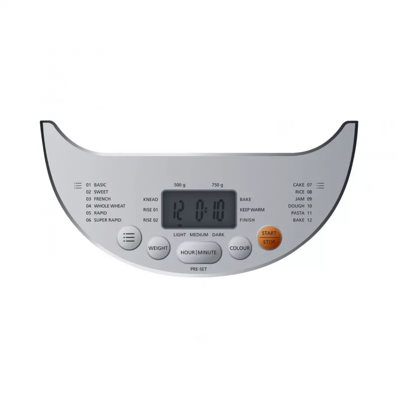 leivaküpsetaja BM 3 (Valge/Hõbedane, 600 W, pätsidele kuni 750 g)