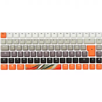 Mehaaniline mänguriklaviatuur Sharkoon SKILLER SGK50 S3 Design Bundle D6 — oranž/hall