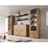 Cama set of two shelves 125cm SOHO lefkas oak/Must