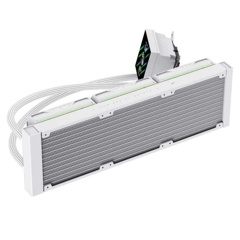 Gamemax | CPU Liquid cooler | HAILSTORM 360 LCD | Valge