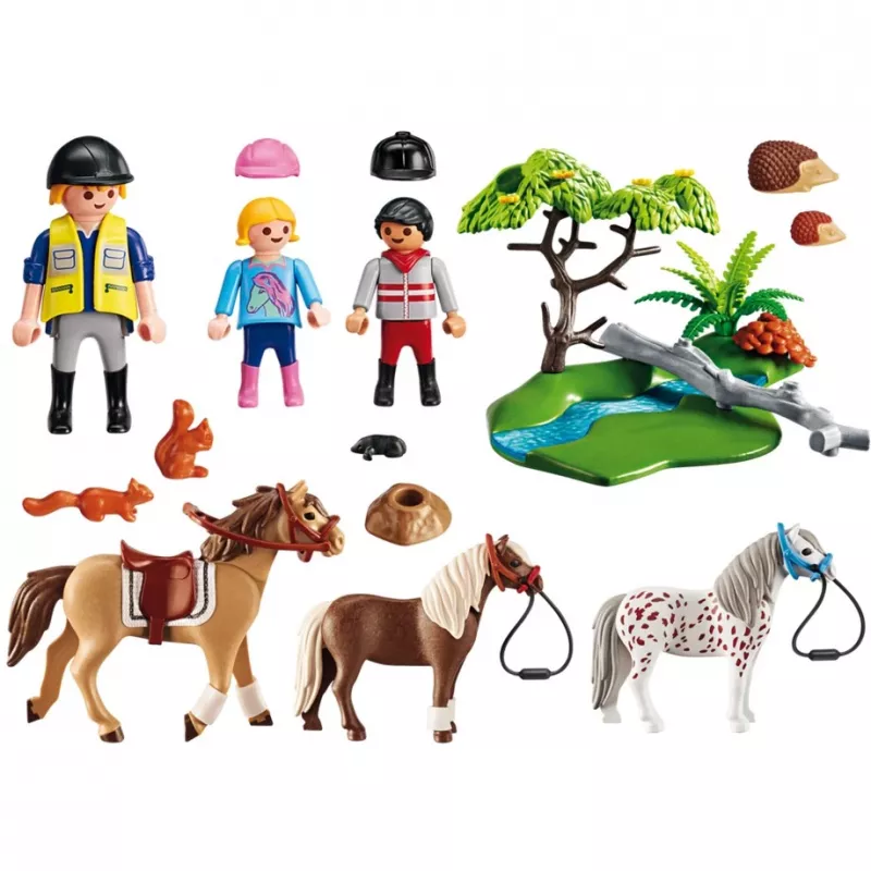 Playmobil Country Hobuse Seljas Sõit - Loom - Country Hobuse Seljas Sõit - 4 aastat - Mitmevärviline (5685)