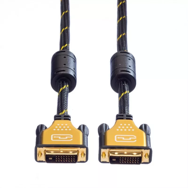 DVI-kuvarikaabel ROLINE GOLD 5 m mudel 11.04.5514