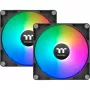 Thermaltake CT120 Reverse ARGB 120mm korpuse ventilaatorid, 2 tk, must