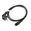 Lanberg CA-C13C-10CC-0018-BK toitekaabel must 1,8 m C13 pistikuga CEE7/7 (CA-C13C-10CC-0018-BK)