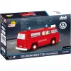 Ehitusmänguasi Cobi Volkswagen T2b tuletõrjeauto 1:35 mõõtkavas, punane