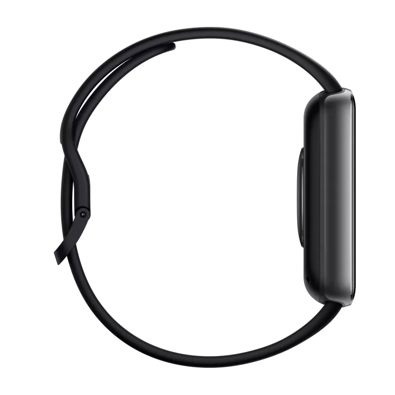 Nutikell Xiaomi Watch 5 ristkülikukujuline 2.07-tolline AMOLED-ekraan, must korpus, must TPU-rihm, 47.5 mm, 5 ATM