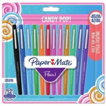 Korgiga geelpliiats Papermate Flair Candy Pop
