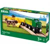 Train Ravensburger BRIO Farm Train 33404 — maateema, mitmevärviline, vanusele 0,3–99