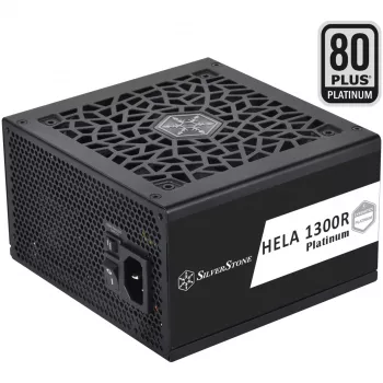 SST-HA1300R-PM 1300W, arvuti toiteplokk must, 9x PCIe, kaablite haldus, 1300 Watt