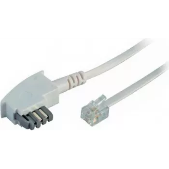 ShiverPeaks 70116-W telefonikaabel, TAE N – Western (RJ11), 6 m, valge