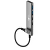 Goobay Slim 4-Port USB-Hub USB-C/USB-A 5 Gbit/s - Plug USB 3.2 (76563)
