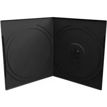 MEDIARANGE BOX10 - DVD-ümbris - 1 ketas - Must - Plastik - 120 mm - 125 mm