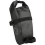 Jalgratta sadulakott FISCHER Waterproof M — must, PVC materjal, istmealune hoiustamine