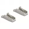 Kaablikate DELOCK D-Sub plastikust korpus 9‑kontaktilisele isas-/emaspistikule kummist tihenditega, hall, 31,2×47,9×16,6 mm
