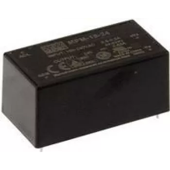 Toiteadapter MEAN WELL MPM-15-24 15W 24V Sisend 90-264V