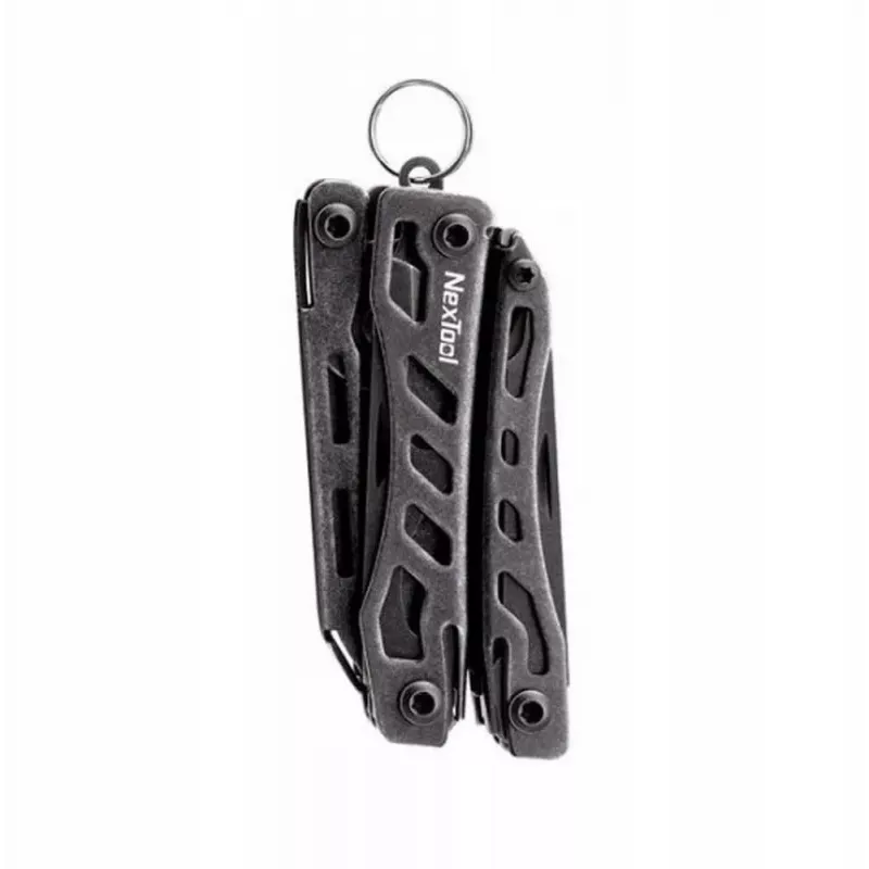 Multitööriist Nextool Mini FLAGSHIP NE20122 — 10-in-1 kompaktne roostevabast terasest multitööriist, must, 67×27×17 mm, 83 g