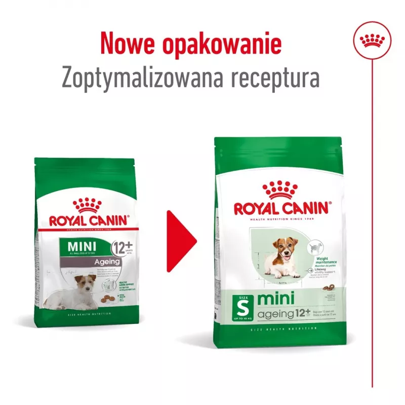 ROYAL CANIN Mini Ageing Adult +12 - kuiv koeratoit - 3,5 kg