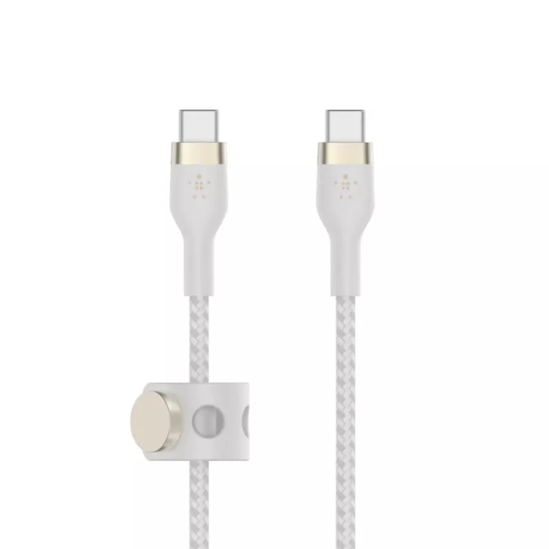 Belkin BOOSTCHARGE PRO Flex USB-kaabel 1 m USB 2.0 USB C Valge (CAB011BT1MWH)