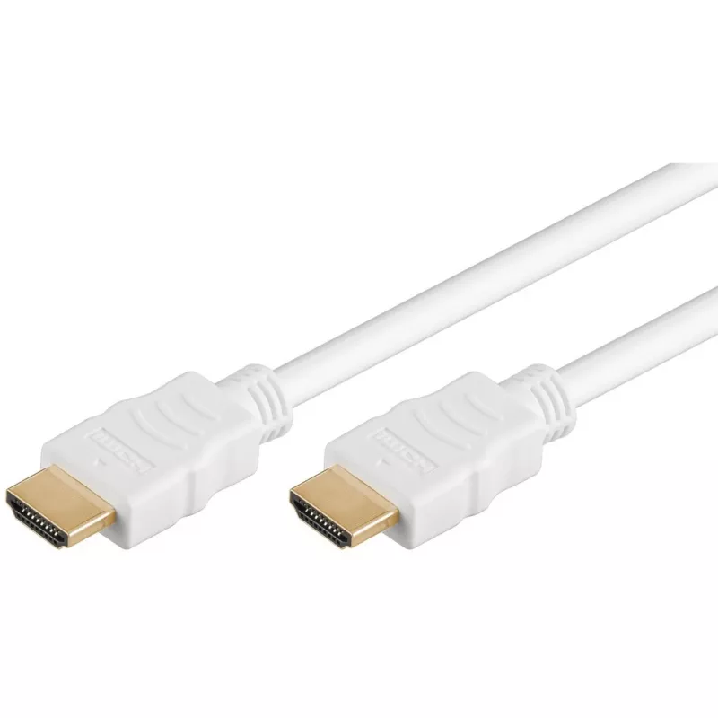 Goobay HDMI-kaabel 5 m tüüp A-pistik-isane 18 Gbit/s valge